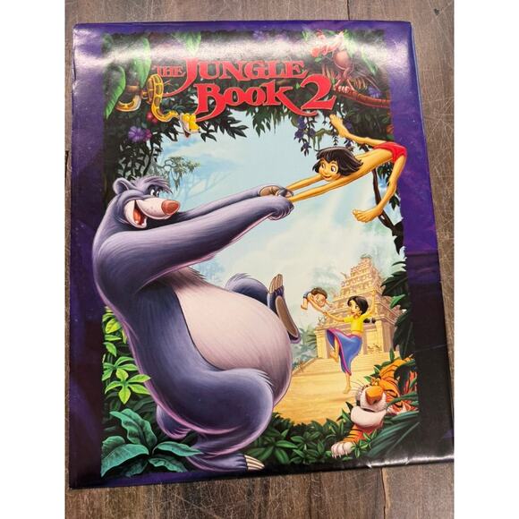 "The‎ Jungle Book 2" 1 Pic Litho. a Imperfection On Pic. PLZ SEE PICTURES 14x11 - Picture 1 of 9